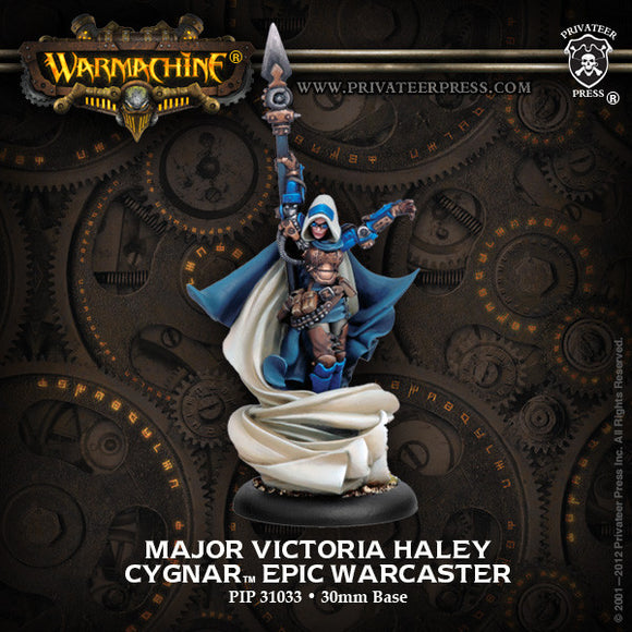 Warmachine Cygnar: Epic Major Victoria Haley