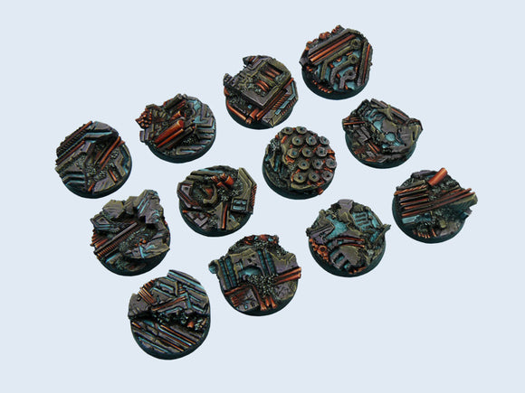 Micro Arts: Derelict Bases, Round 25mm (5)