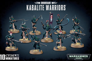 Warhammer 40K: Drukhari: Kabalite Warriors