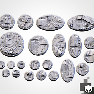Filthy Casual Bases: 32mm Egyptian Bases (5)