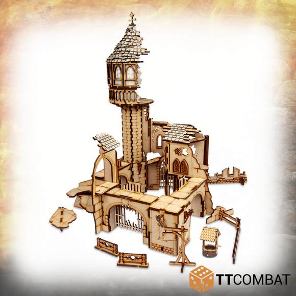 TTCombat Terrain - Savage Domain: Crumbling Tower