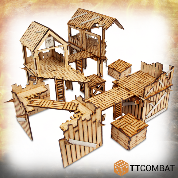 TTCombat Terrain - Savage Domain: Barbarian Encampment