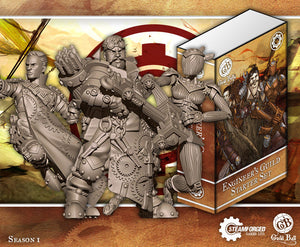 Guild Ball: Engineer Starter Set (Ballista, Salvo, Velocity)