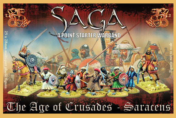 SAGA Saracen Starter Warband (4 points) (Plastic)