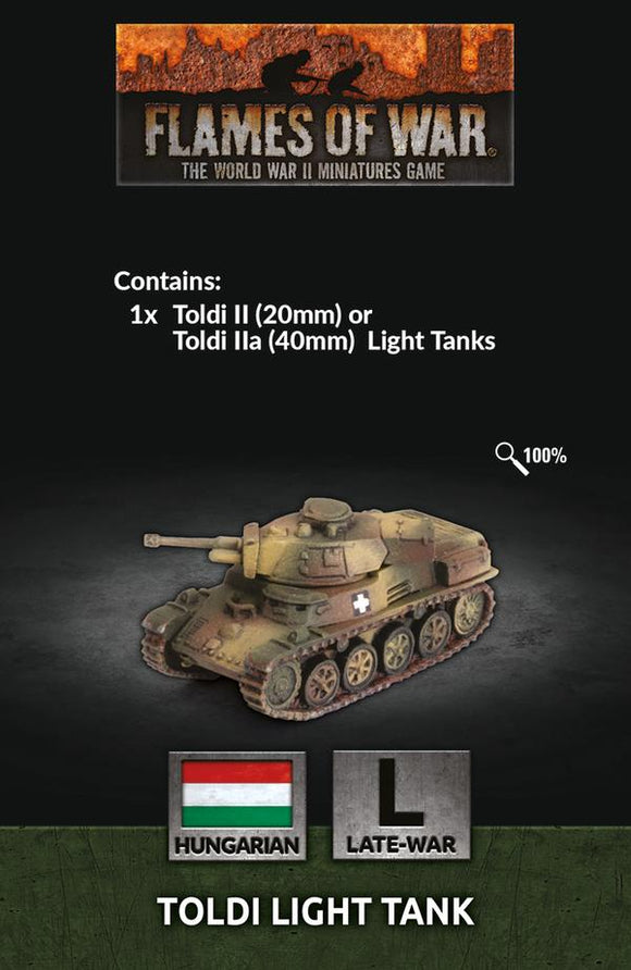 FoW: Toldi tank - Hungarians