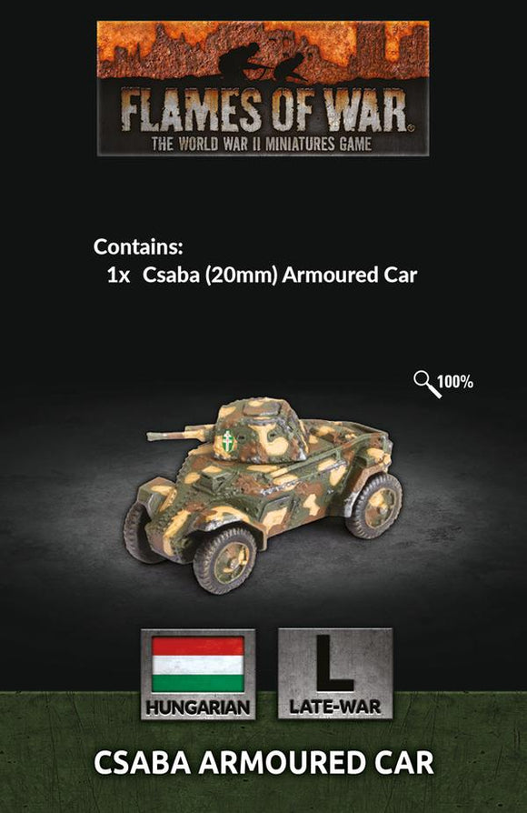 FoW: Csaba Armoured Car - Hungarians