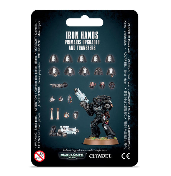 Warhammer 40K: Iron Hands Primaris Upgrades and Transfers