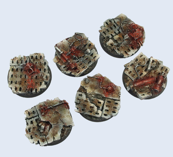 Micro Arts: Concrete Bases, Round 40mm (5)
