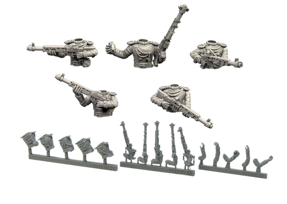 MaxMini: Elite Guardsman Torsos (5)