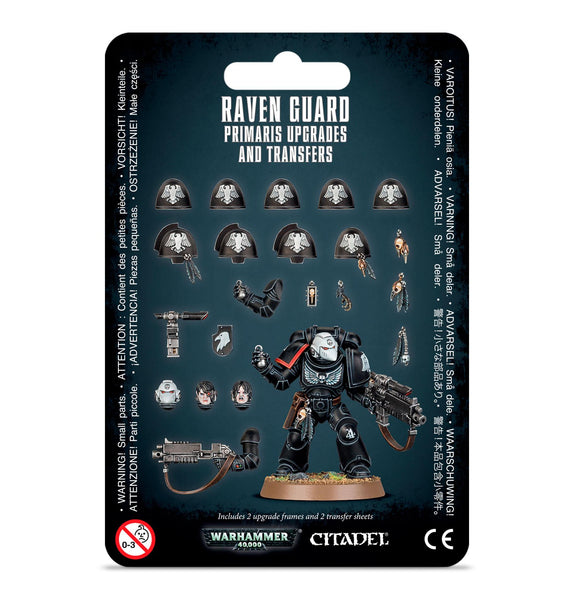 Warhammer 40K: Raven Guard Primaris Upgrades and Transfers