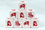 SAGA Dice The Crescent & The Cross Christian Factions