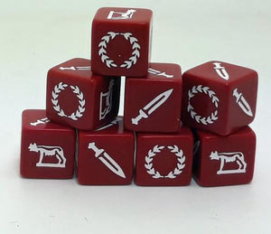 SAGA Dice - Age of Hannibal Republican Roman Dice