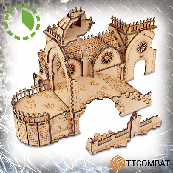 TTCombat Terrain - Ruined Convent Pulpit