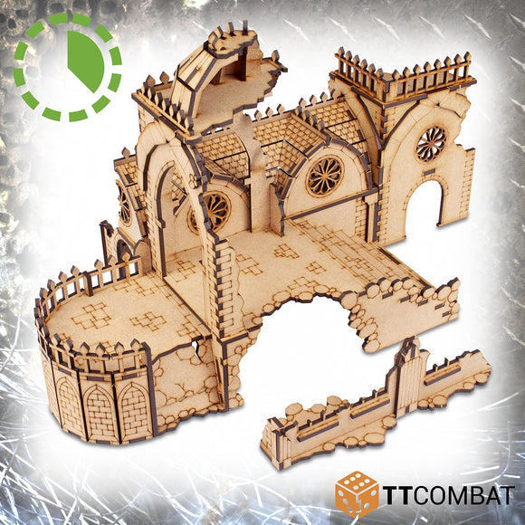 TTCombat Terrain - Ruined Convent Pulpit