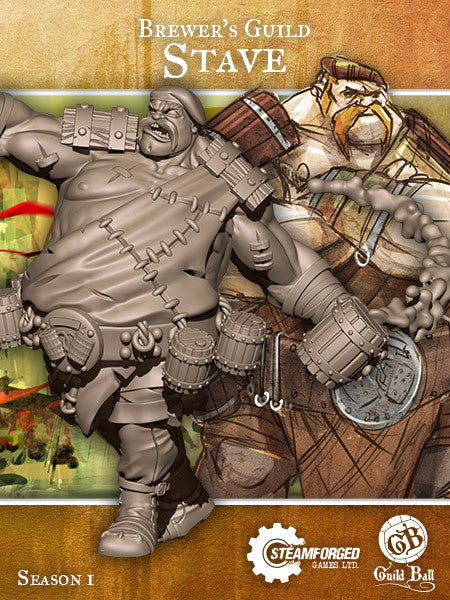 Guild Ball: Brewer's Guild - Stave