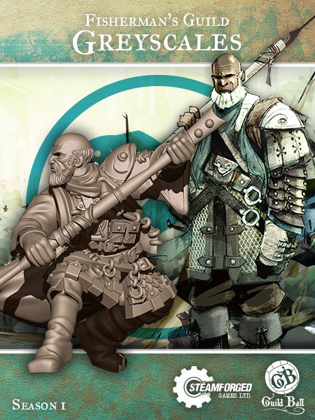 Guild Ball: Fisherman's Guild - Greyscales