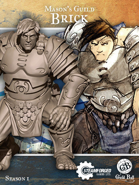 Guild Ball: Mason's Guild - Brick