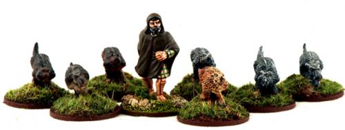 SAGA Irish Dogs and Handler (Warriors)