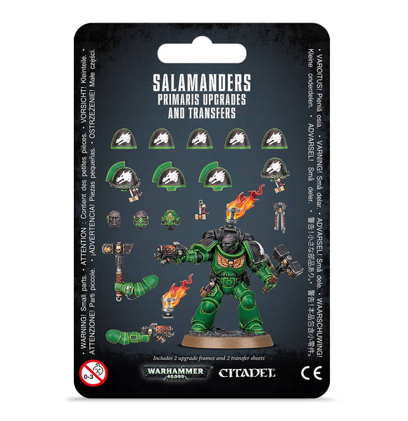 WH40K: Salamanders Primaris Upgrades and Transfers