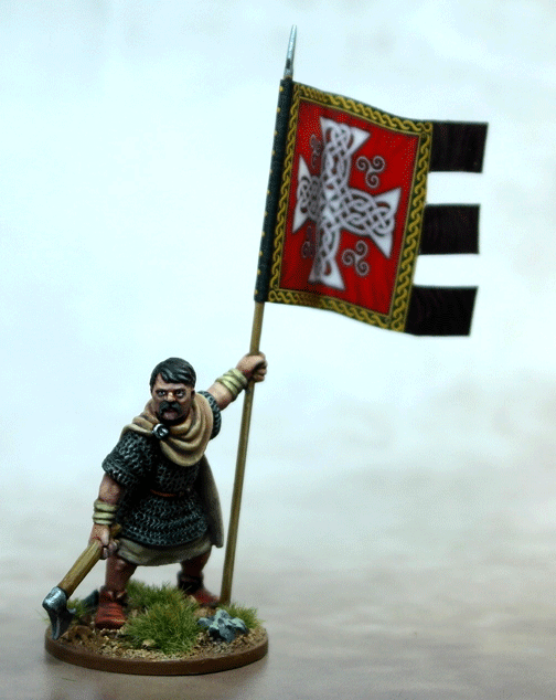 SAGA Welsh Warbanner Bearer