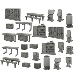 TerrainCrate: Sci-Fi Scenery