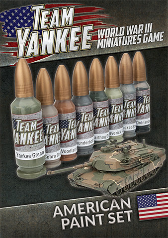 Team Yankee: American Paint Set