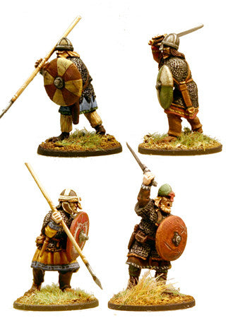 SAGA Anglo-Saxon Thegns (Hearthguards) (1 point) (4)