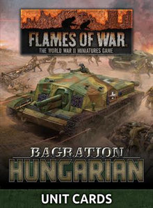 FoW: Bagration: Hungarian Unit Card Pack