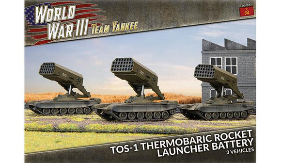 Team Yankee: TOS-1 Rocket Launcher Battery (Plastic)