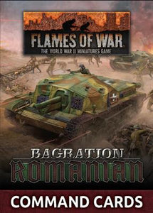 FoW: Bagration: Romanian Command Card Pack