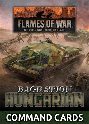 FoW: Bagration: Hungarian Command Card Pack