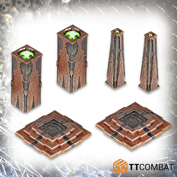 TTCombat Terrain - Tomb World Pillars