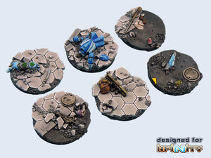 Micro Arts: Urban Fight Bases, Round 40mm (2)