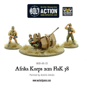 Bolt Action: Afrika Korps 2cm Flak 38