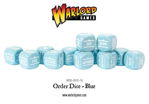 Bolt Action: Orders Dice - Blue (12)