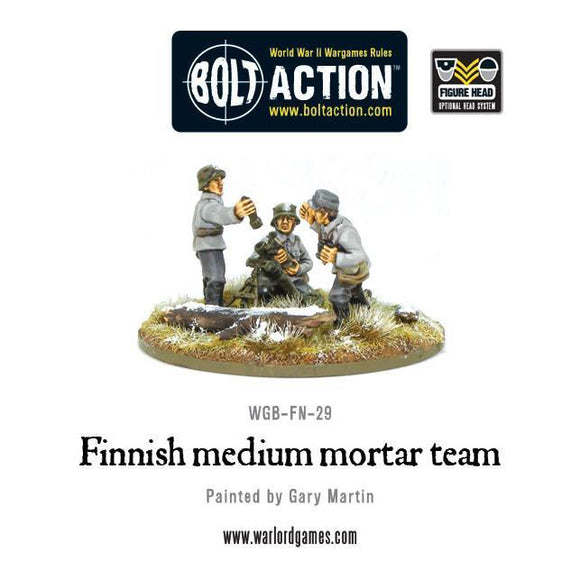 Bolt Action: Finnish medium mortar team