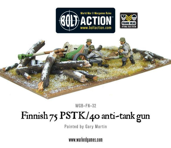 Bolt Action: Finnish 75 PSTK/40 anti-tank gun