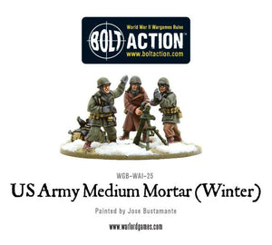 Bolt Action: US Army Medium Mortar (Winter)