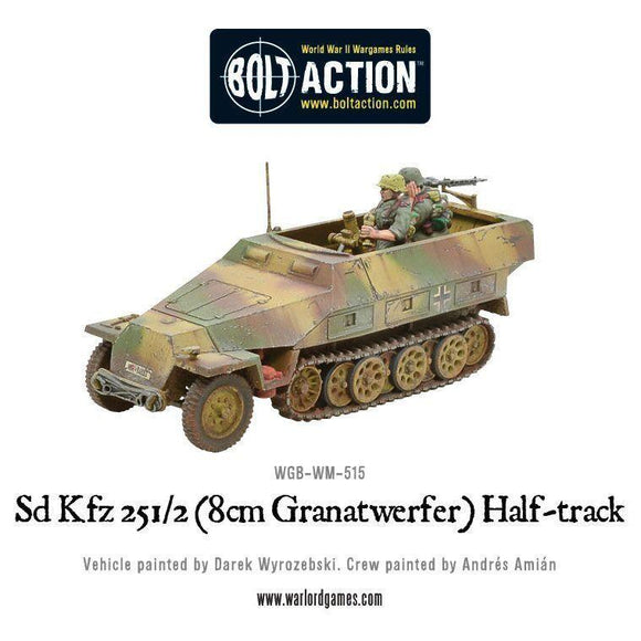 Bolt Action: Sd.Kfz 251/2 Ausf D (8cm Granatwerfer) Half Track