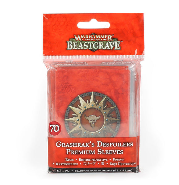 Warhammer Underworlds: Grashrak's Despoilers Premium Sleeves