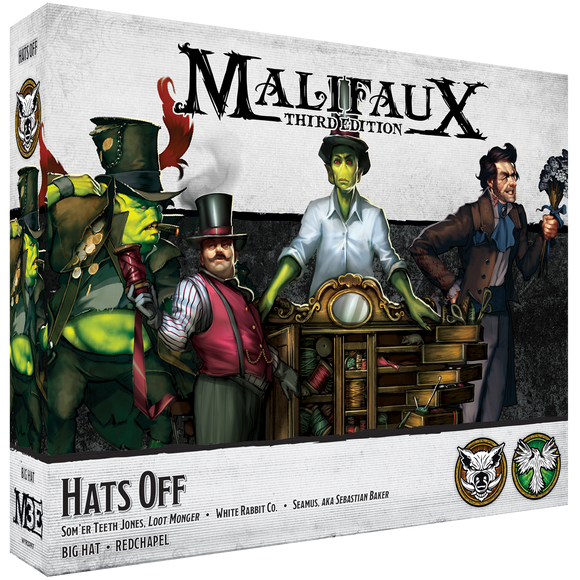 Malifaux 3E Bayou/Resurrectionists: Hats Off