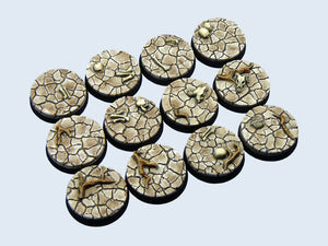 Micro Arts: Wasteland Bases, Round 25mm (5)