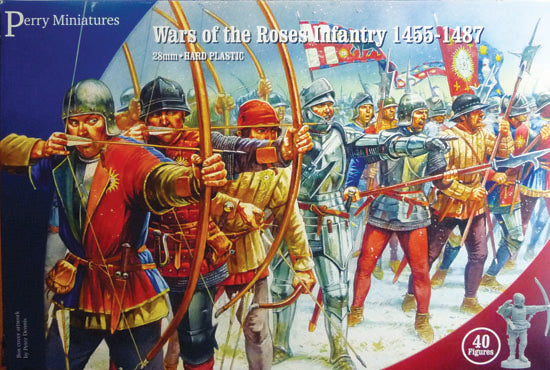 Perry Miniatures - WR1 Plastic Wars of the Roses Infantry (bows and bills)