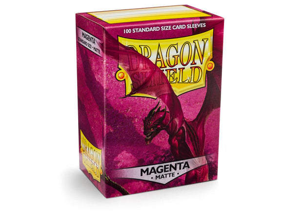 Dragon Shield Card Sleeves: Matte Magenta (100)