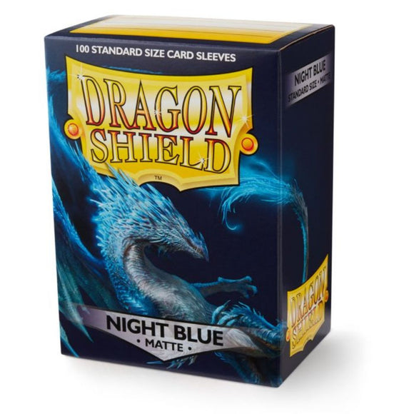 Dragon Shield Card Sleeves: Matte Night Blue (100)