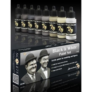 Scale75 - BLACK and WHITE Paint set