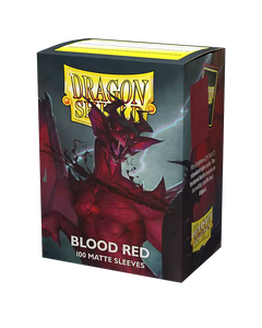 Dragon Shield Card Sleeves: Matte Blood Red (100)