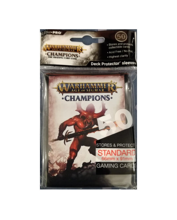 Warhammer Age of Sigmar: Champions Chaos Sleeves (50)