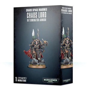 Warhammer 40K: Chaos Space Marines Chaos Lord in Terminator Armour