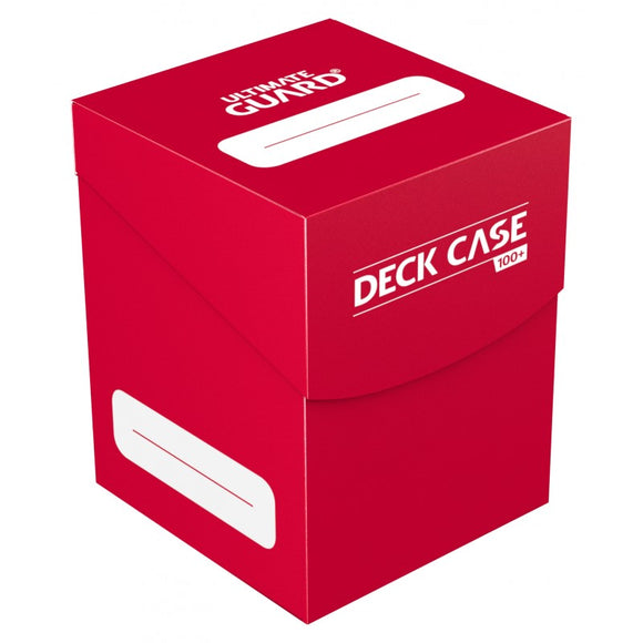 Ultimate Guard Deck Case 100+ Standard Size (Red)